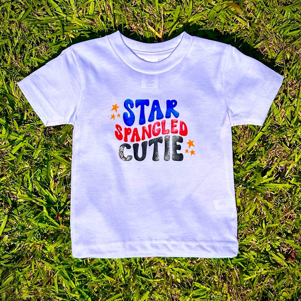 🌸 NWOT Infant 6-12 M 4th of July Tee